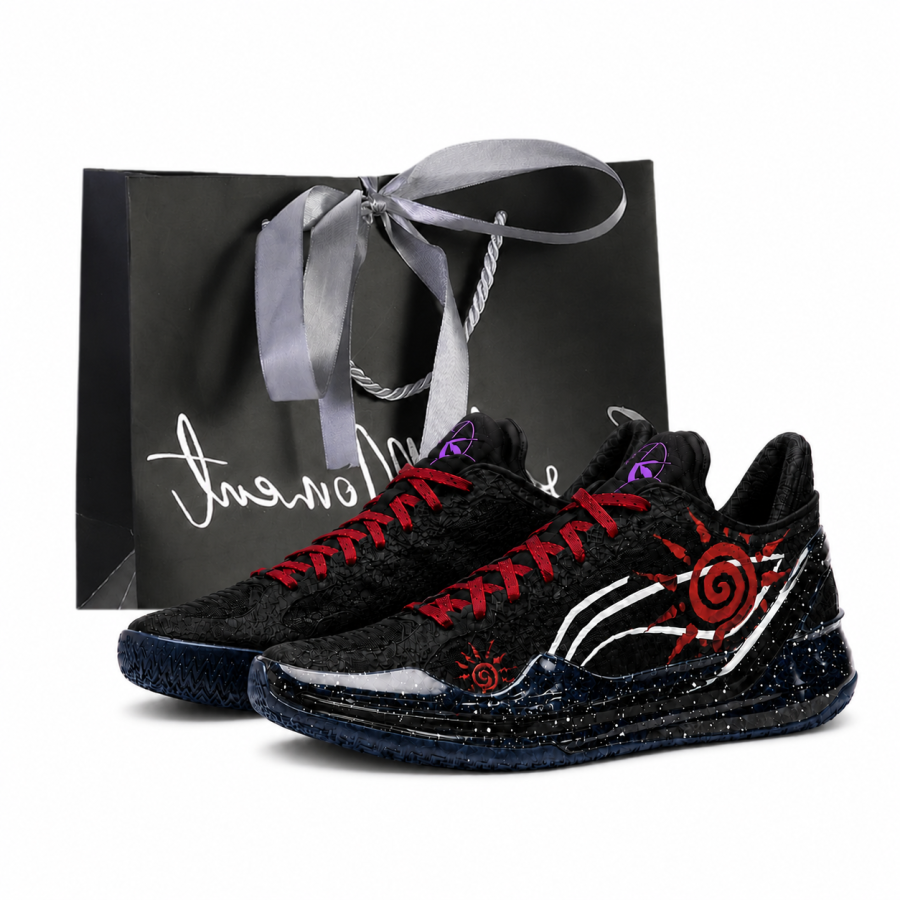 Li-Ning Li Ning Liren 4 V2 Basketball Shoes Men's Low Top Black/Red