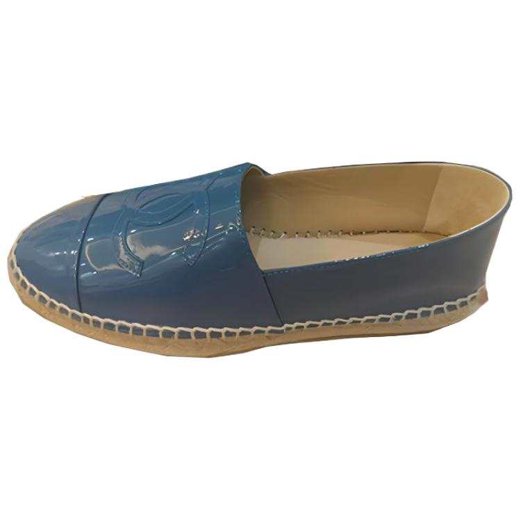 CHANEL 22A Early Autumn Espadrilles Women's Blue