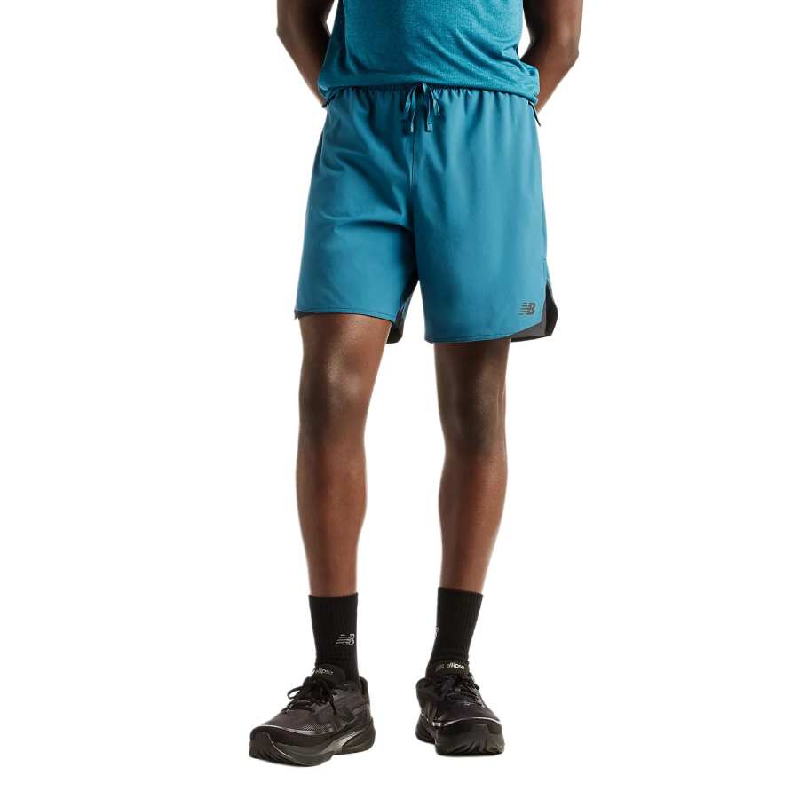New Balance New Balance Running Shorts Men's STREAMSONG Mit BLACK