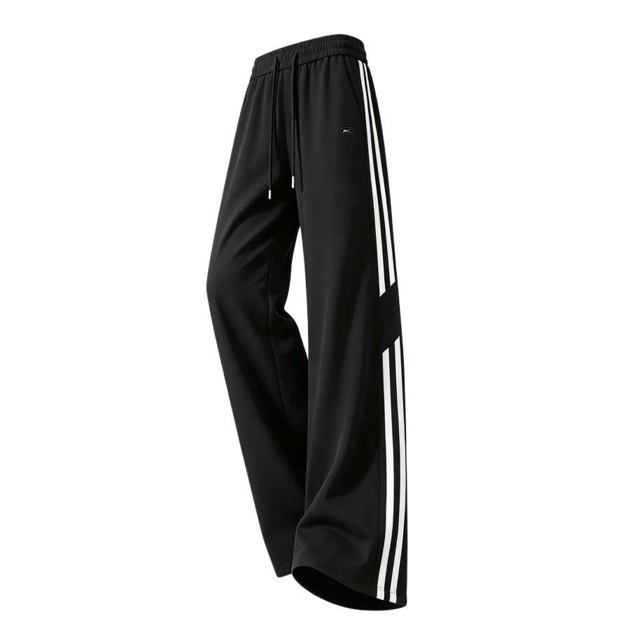 WARRIOR WARRIOR Knitted Sweatpants Unisex Moderate Straight Fit Pants