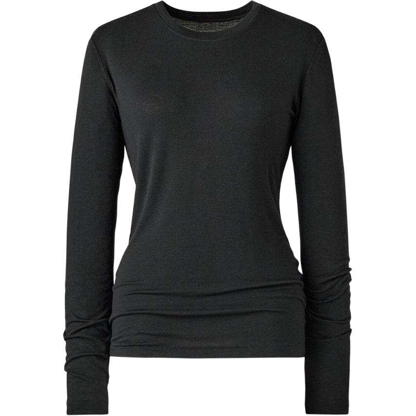 UNIQLO C Collection T Shirts Women's Black Crew Neck