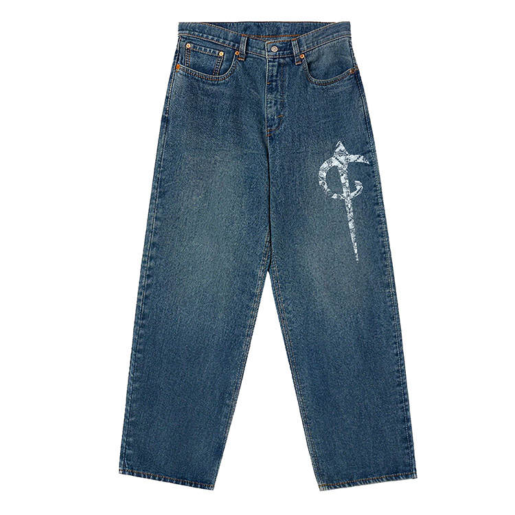 Levis Levis Jeans Unisex Blue Moderate Wide Leg Pants
