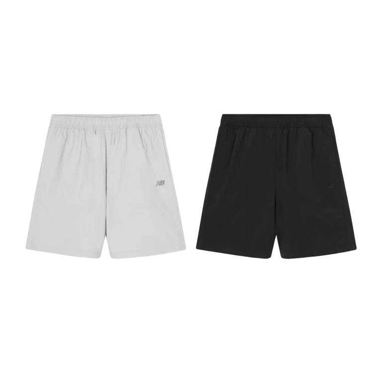 New Balance New Balance UNI FROZEN Casual Shorts Unisex Black/Light Gray Moderate
