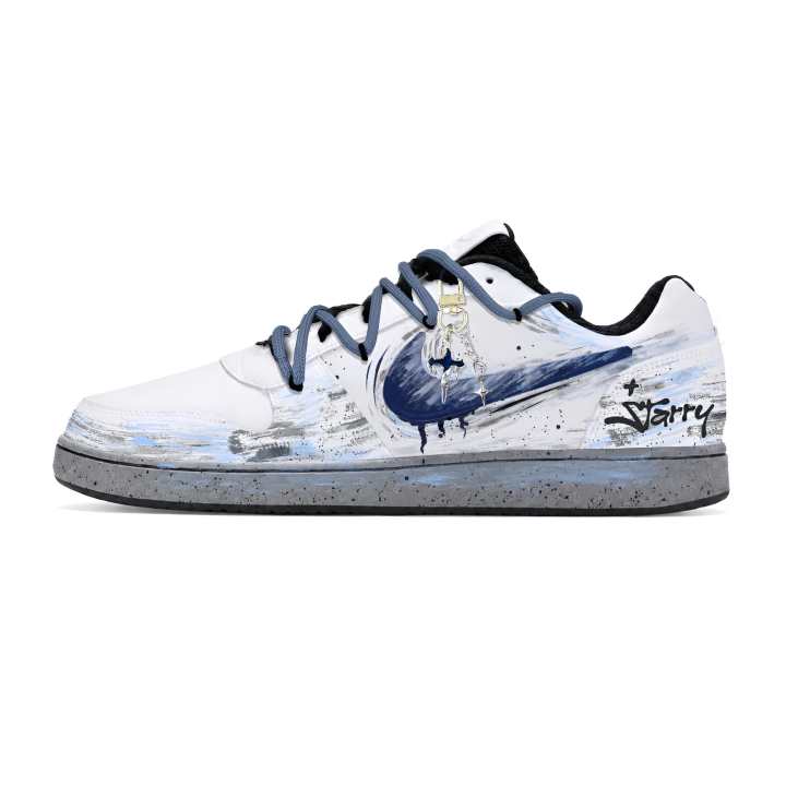 Nike Nike EBERNON Skateboard Shoes Men's Low Top White