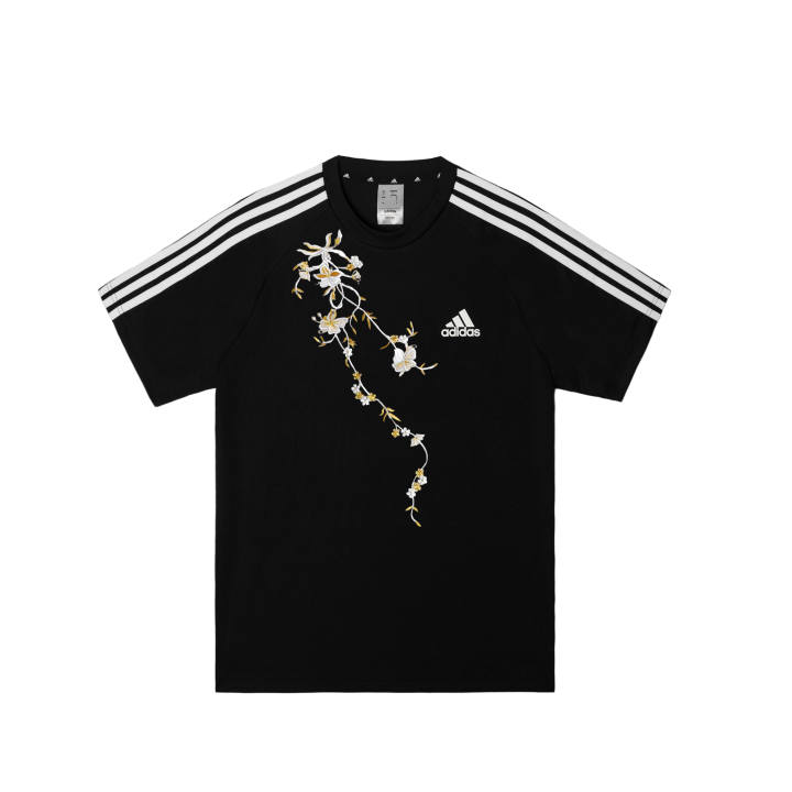 Adidas Adidas Football T Shirts Men's Black Crew Neck Moderate