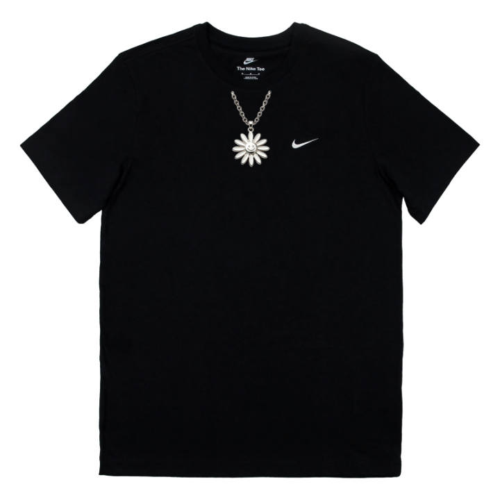 Nike Nike Sportswear T Shirts Unisex Black Crew Neck Moderate Straight Fit