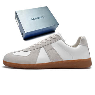 BANGNEY German Army Trainers, Classic And Versatile American Couple's Box Skateboard Shoes Unisex