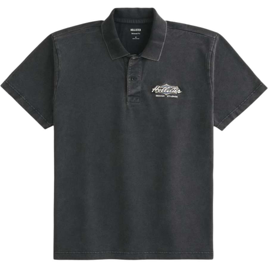 Hollister/ Polo Shirts Men's Black Moderate