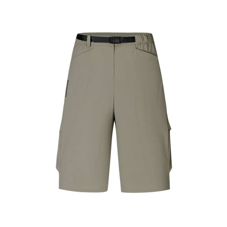 SALOMON Sports Shorts Women's Smoky Olive Green Moderate