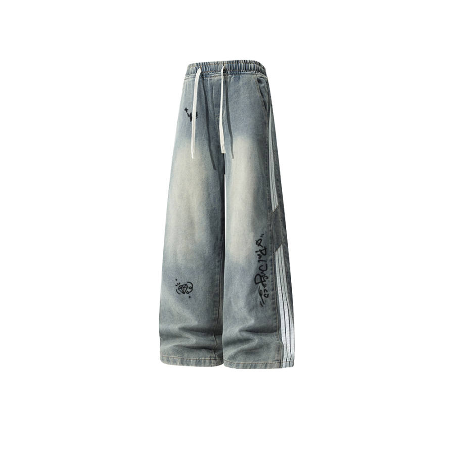 PAL ONGACO Jeans Unisex Moderate Straight Fit Pants