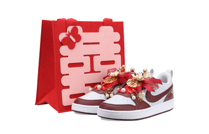 Nike Nike Court Borough Skateboard Shoes Women's Low Top Red/White