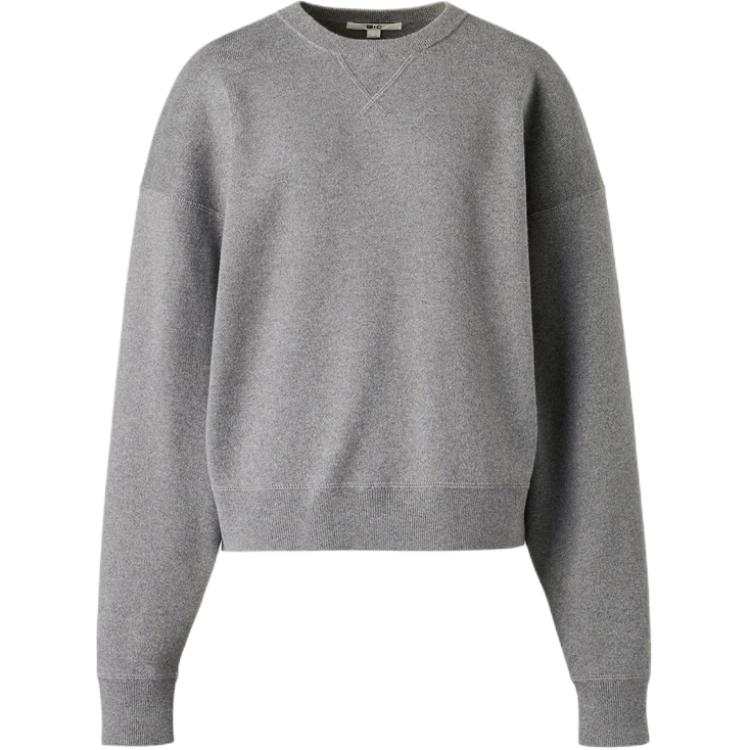 UNIQLO C Collection Knitwear Unisex Gray Crew Neck Moderate