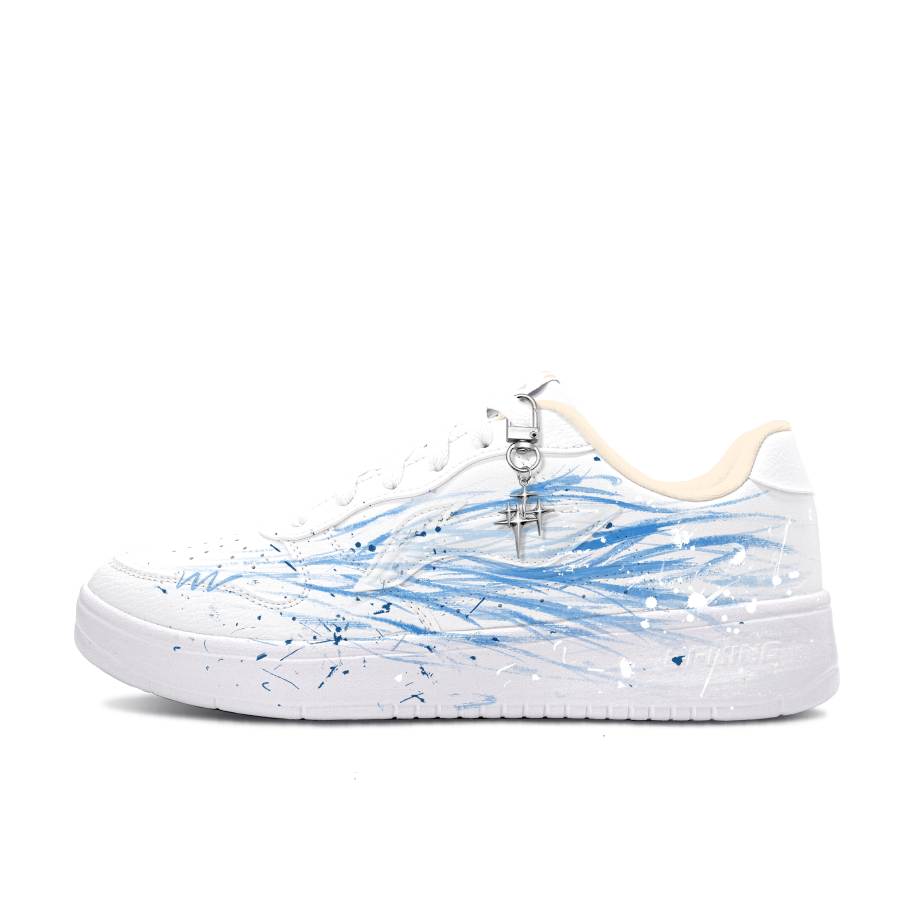Li-Ning Li Ning Floating Boat Skateboard Shoes Women's Low Top Light Blue