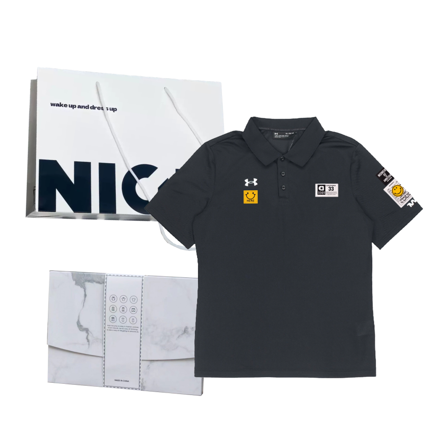 Under Armour Polo Shirt Unisex Black