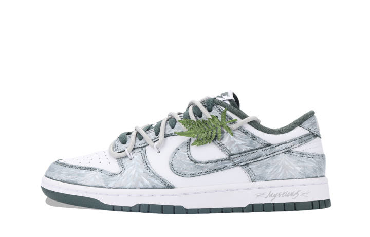 Nike Nike Dunk Skateboard Shoes Unisex Low Top Green/White