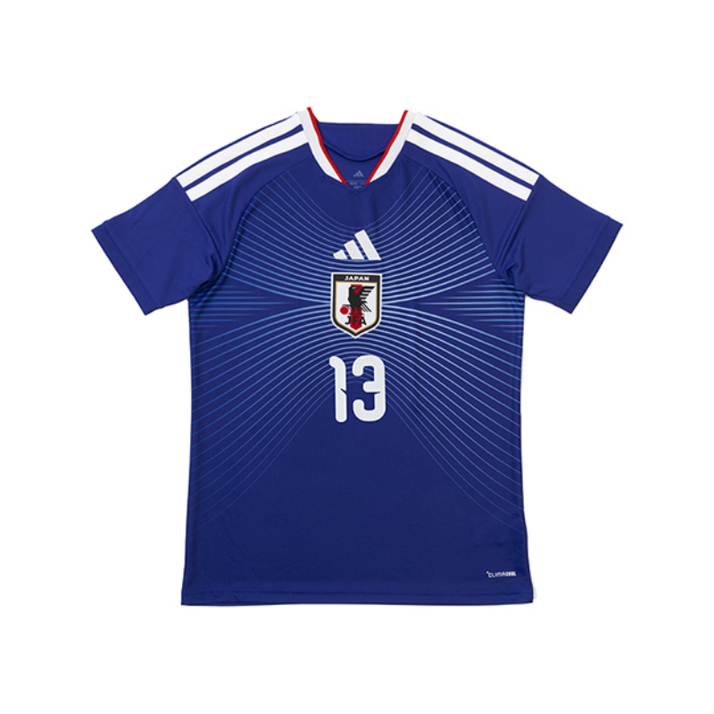 Adidas Adidas Japan National Team Soccer Jerseys Unisex Japan Blue/Gray Blue V Neck