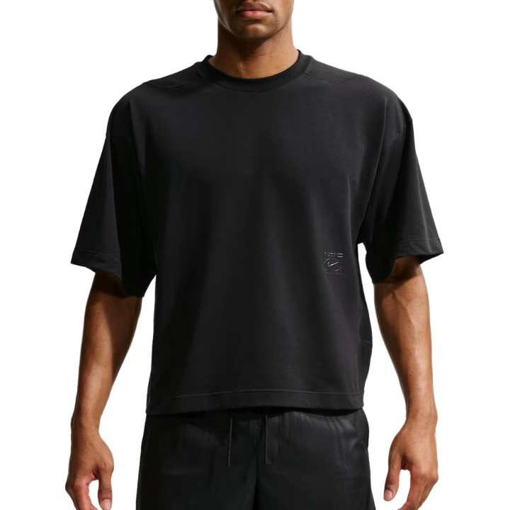 Nike Nike T Shirts Men's Black/Black Crew Neck Moderate