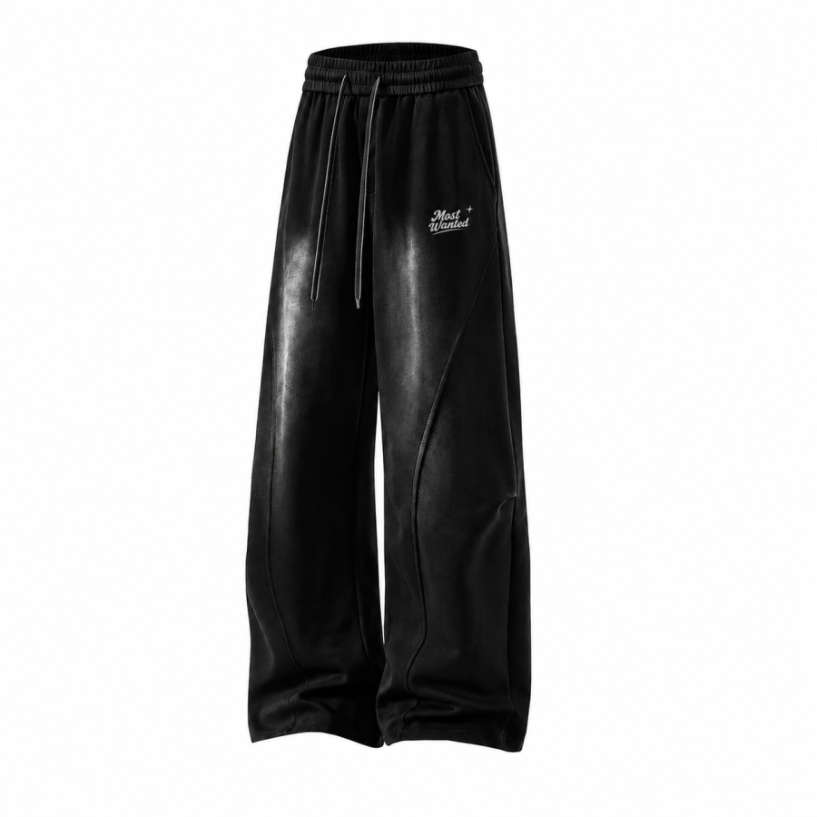 MostwantedLab Casual Pants Unisex Moderate Straight Fit Pants