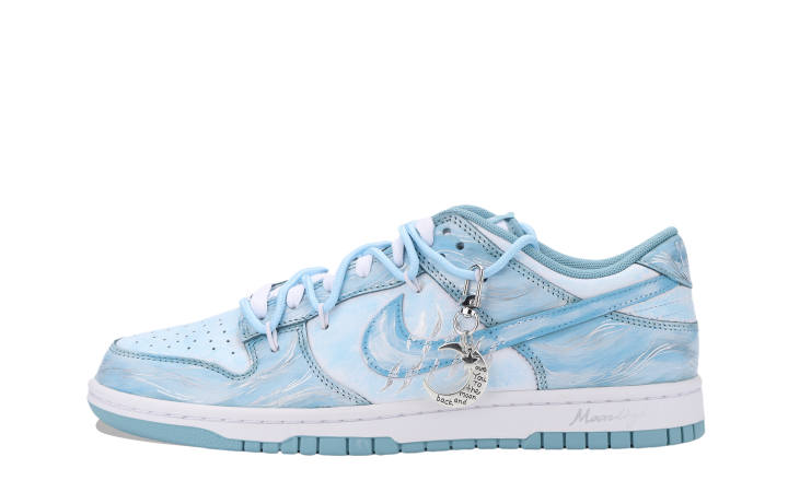 Nike Nike Dunk Skateboard Shoes Unisex Low Top Blue/White