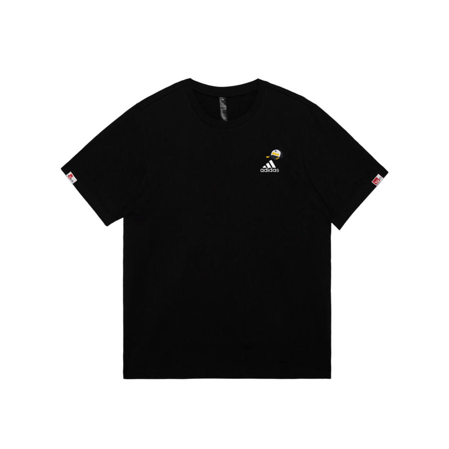 Adidas Adidas MUST HAVES T Shirts Unisex Black Crew Neck Moderate