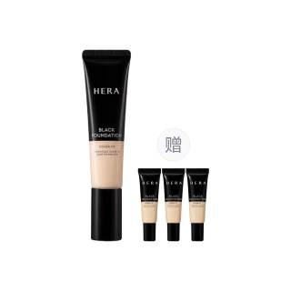 HERA Black Gold Liquid Foundation Natural Long Lasting No Transfer 35ml+10ml*3