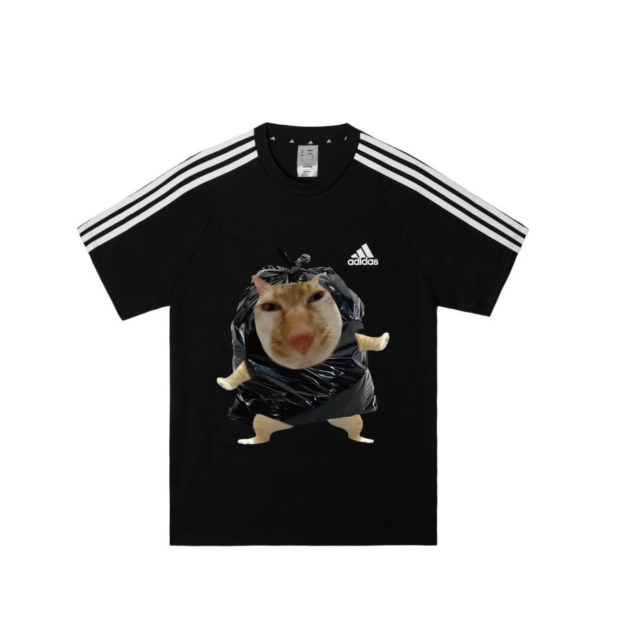 Adidas Adidas Football T Shirts Men's Black Crew Neck Moderate