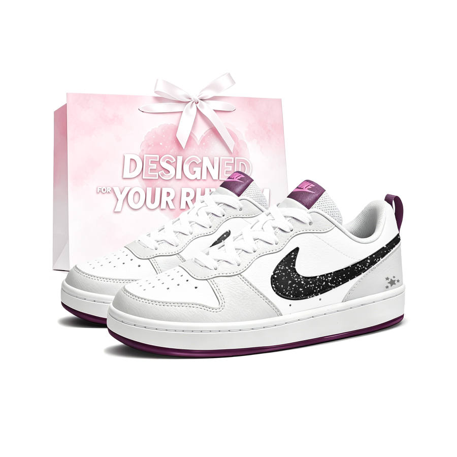 Nike Nike Court Borough Skateboard Shoes Women's Low Top Black