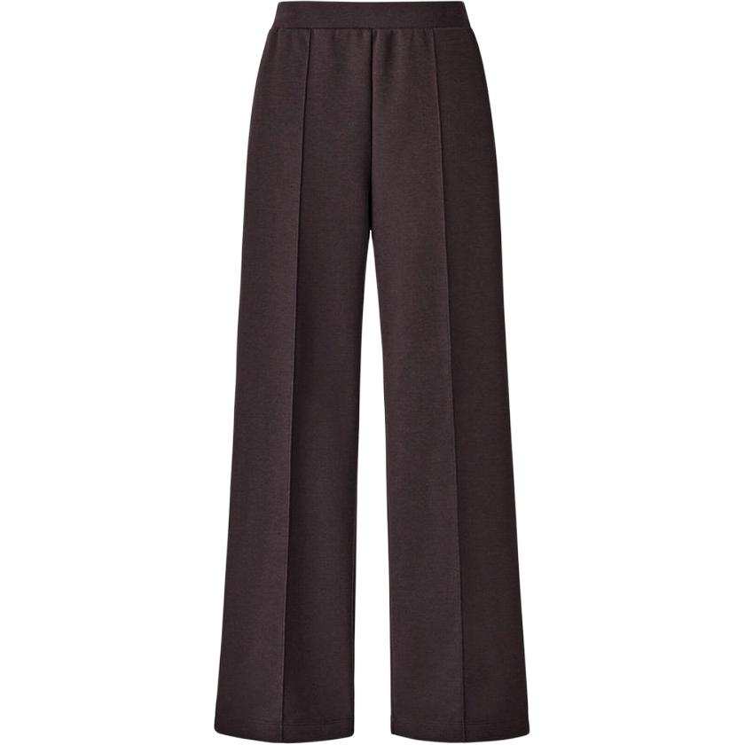 UNIQLO C Collection Casual Pants Women's Brown Black Moderate Straight Fit Pants