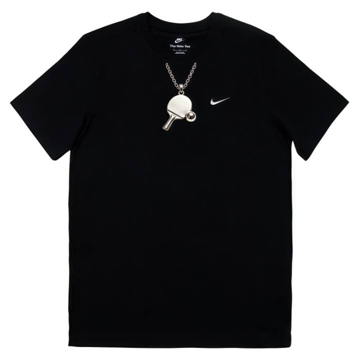 Nike Nike Sportswear T Shirts Unisex Black Crew Neck Moderate Straight Fit