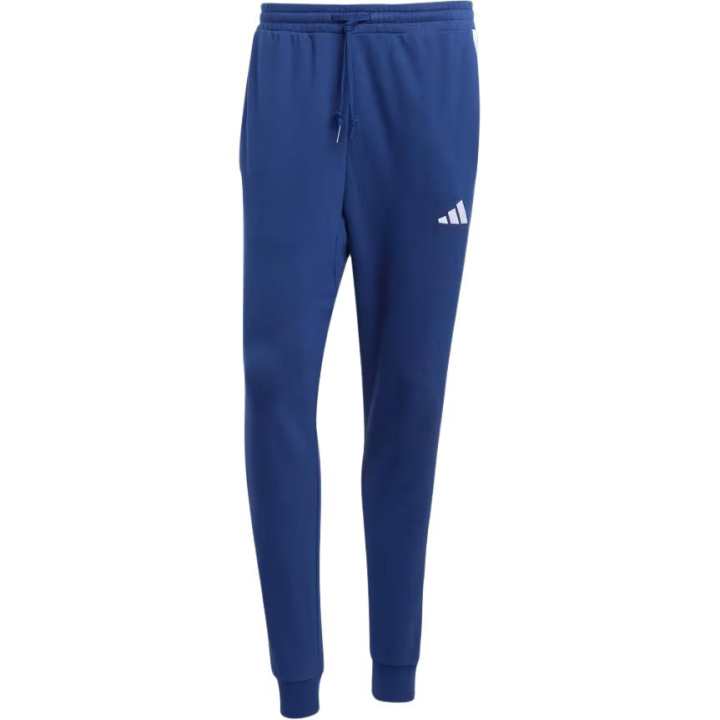Adidas Adidas ESSENTIALS 3 Stripes Knitted Sweatpants Men's Blue Moderate