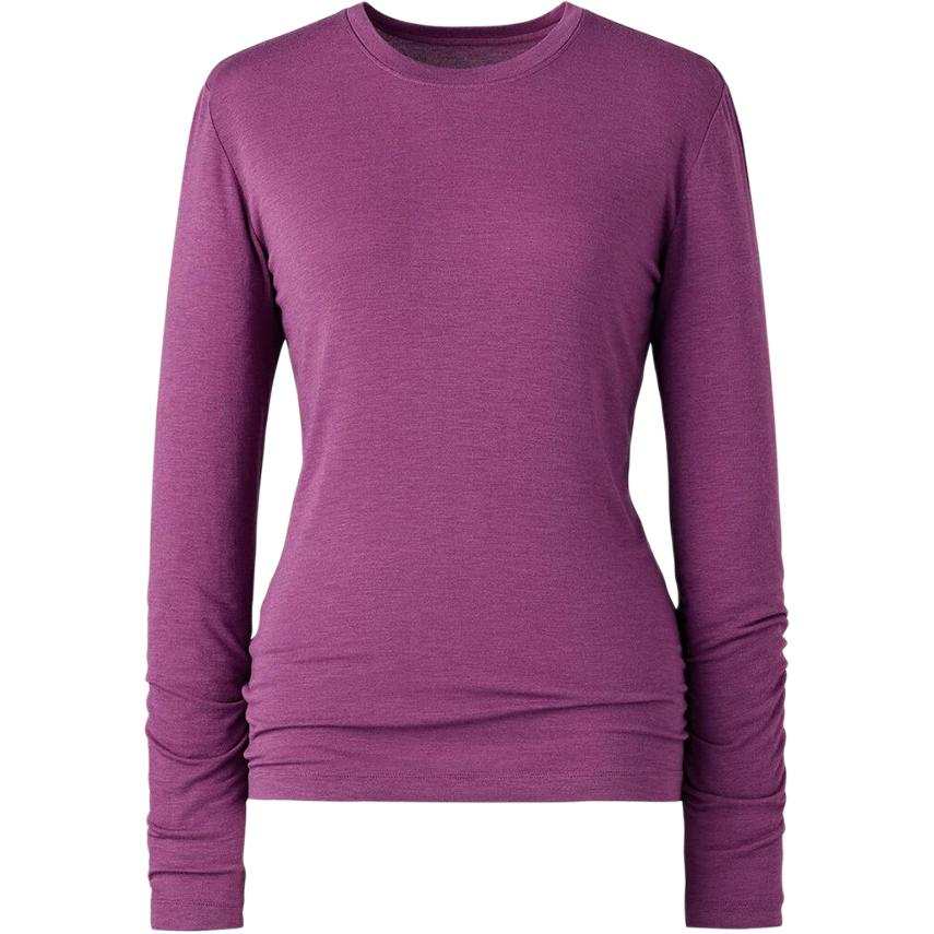 UNIQLO C Collection T Shirts Women's Purple Crew Neck