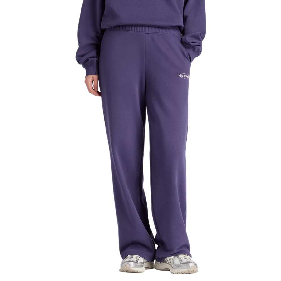 New Balance New Balance Graphic Sports Pants Women's Boysenberry Wide Leg Pants