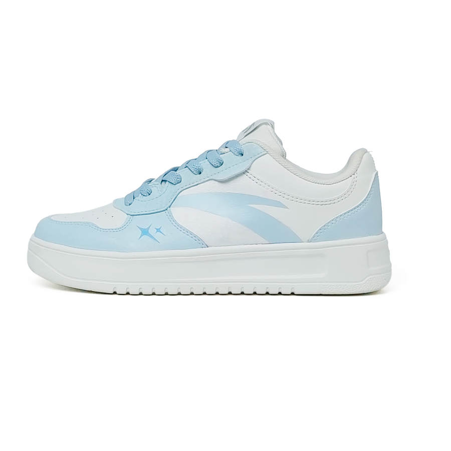 ANTA Easy Skateboard Shoes Women's Low Top White