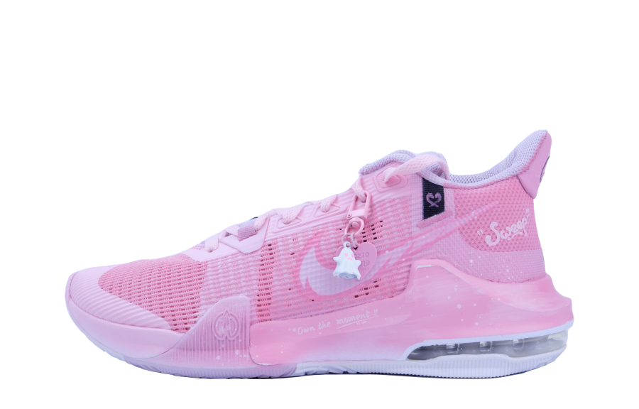 Nike Nike Air Max Impact Basketball Shoes Unisex Low Top Pink
