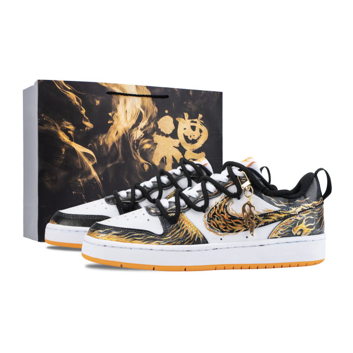 Nike Nike Court Borough Skateboard Shoes Unisex Low Top Black/Orange