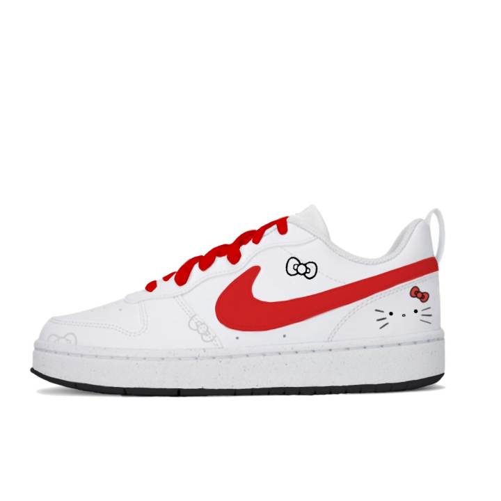 Nike Nike Court Borough Skateboard Shoes Women's Low Top White