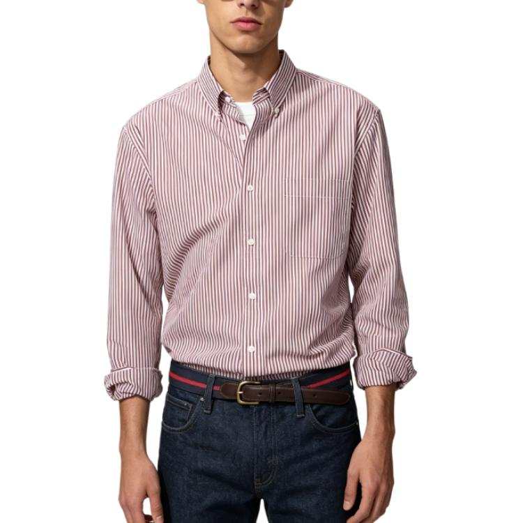 UNIQLO Shirts Unisex Red Moderate