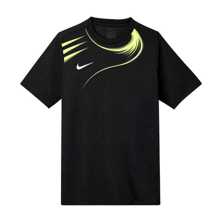 Nike Nike T Shirts Unisex Black Crew Neck