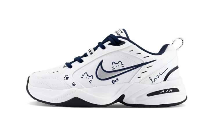 Nike Nike Air Monarch 4 Chunky Sneakers Unisex Low Top Blue