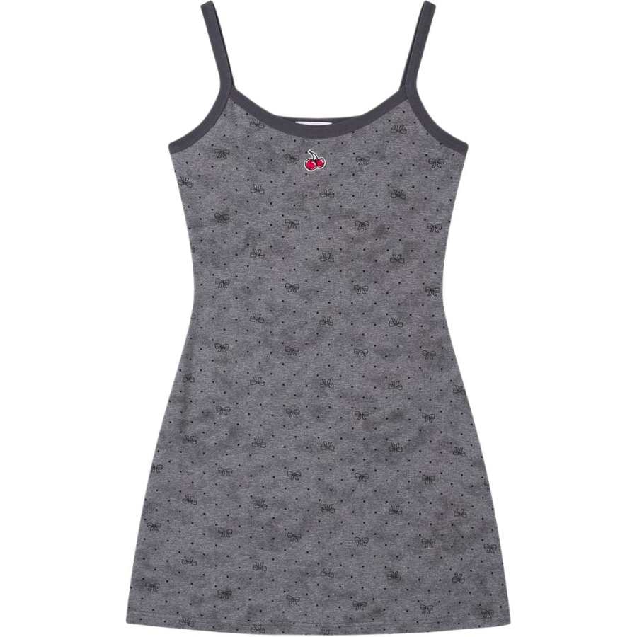 Kirsh Slip Dresses Women's Gray Moderate Short Skirt