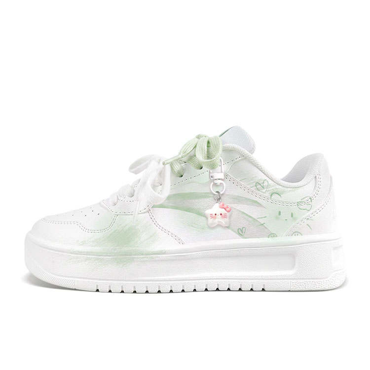 ANTA Easy Skateboard Shoes Unisex Low Top Green