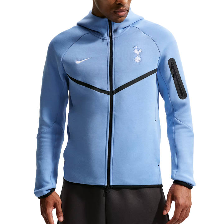 Nike Nike Jackets Men's Light Blue/White Hooded Non Detachable Moderate