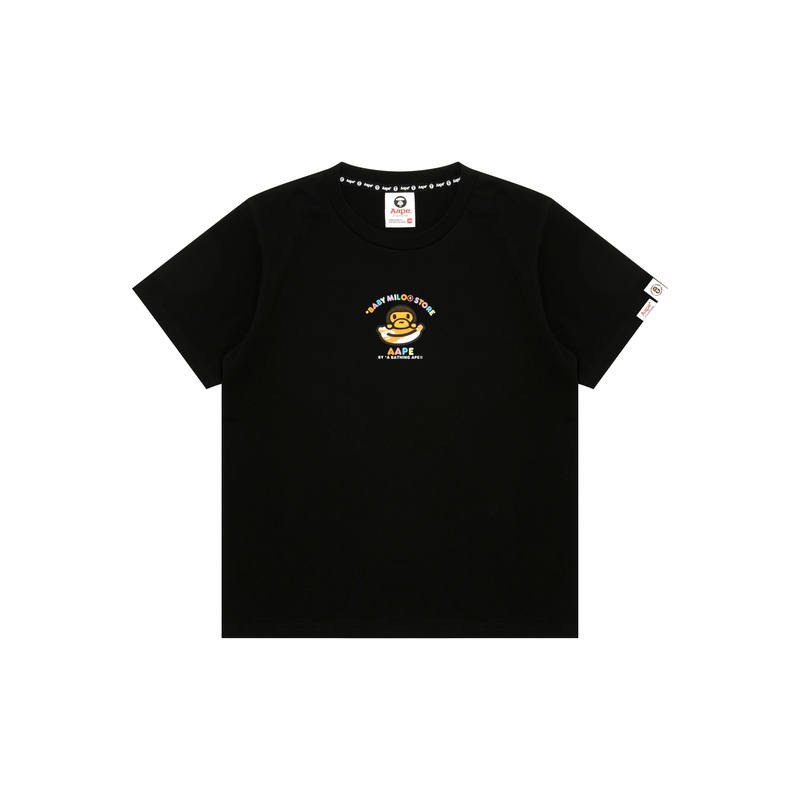 Aape X BABY MILO STORE BY A BATHING APE Grade School T Shirts Crew Neck