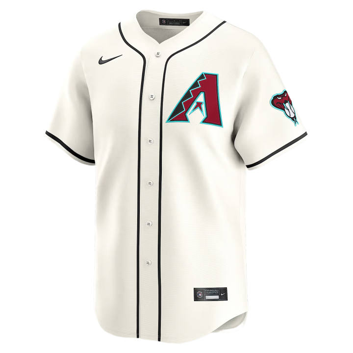 Nike Nike Baseball Jerseys Men's Cream V Neck Moderate