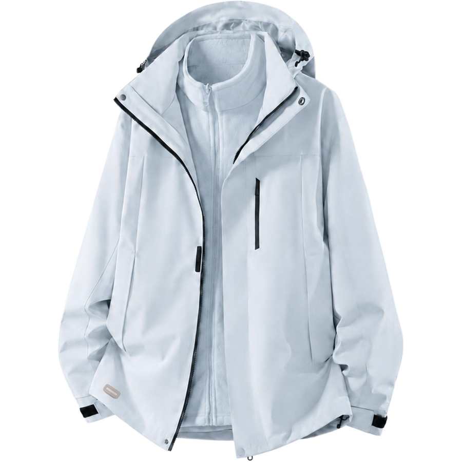 WARRIOR Windbreaker Jackets Women's Hooded Non Detachable Moderate Straight Fit