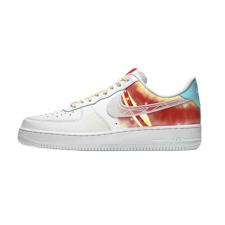 Nike Nike Air Force 1 Skateboard Shoes Unisex Low Top Red