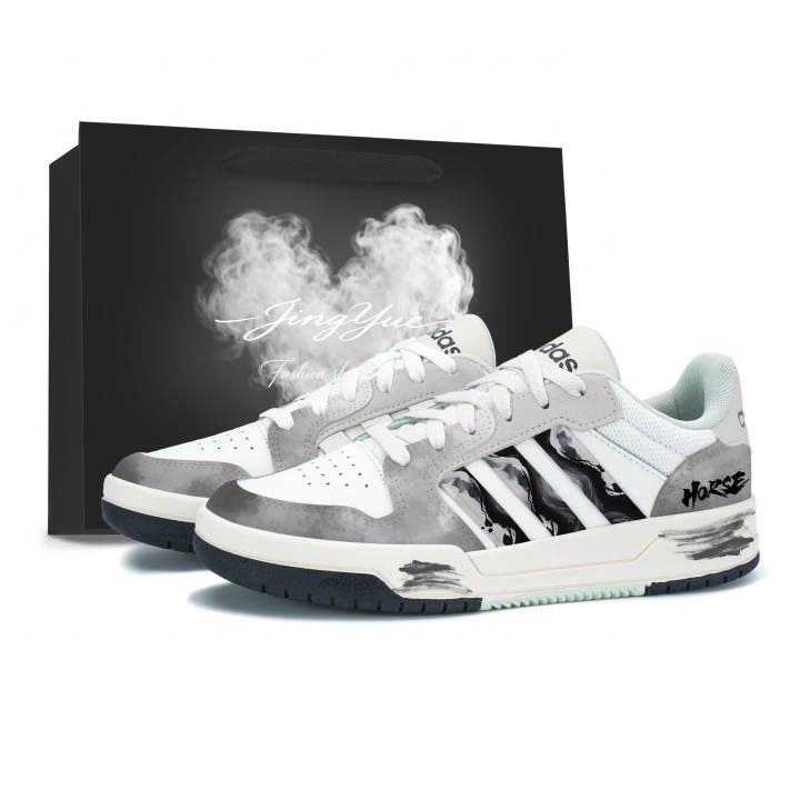 Adidas Adidas ENTRAP Skateboard Shoes Unisex Low Top Gray