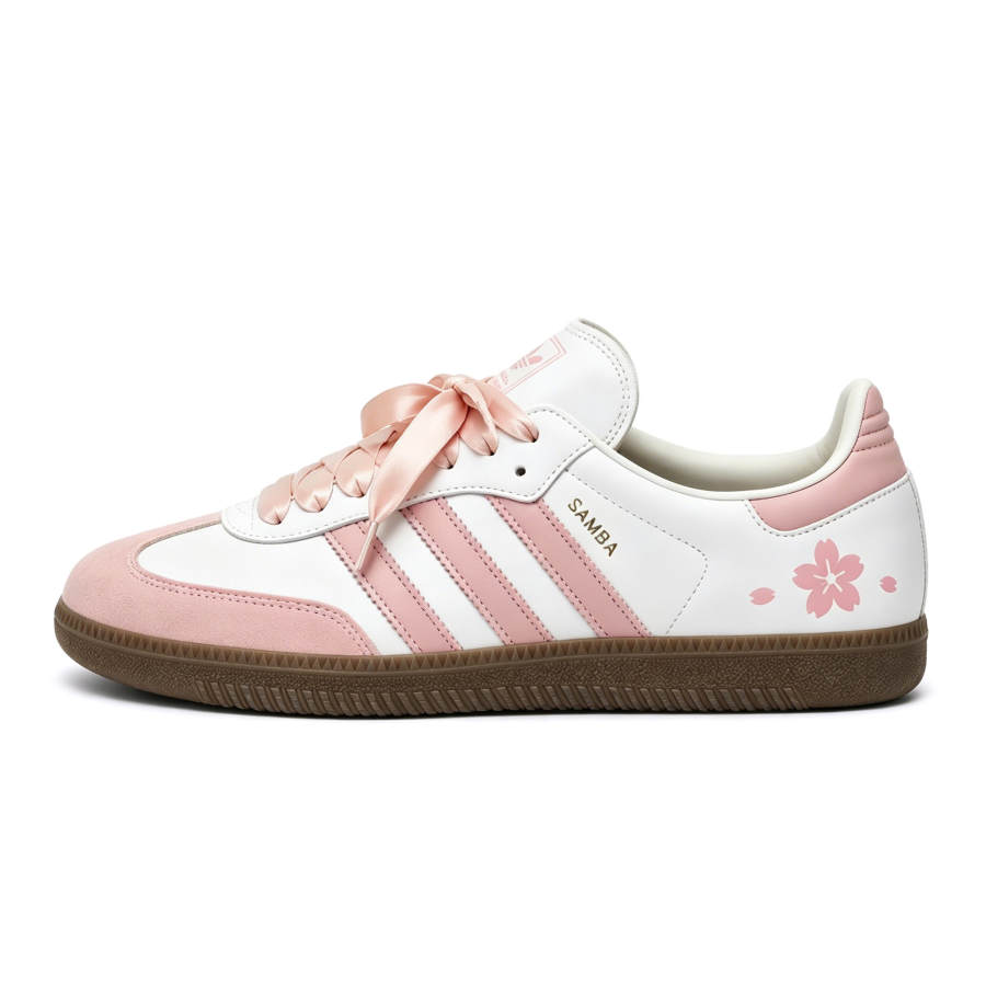 Adidas Originals SAMBA OG German Army Trainers Unisex Low Top Powder