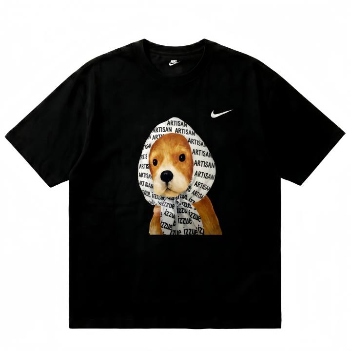 Nike Nike Sportswear T Shirts Unisex Black Crew Neck Thin Straight Fit