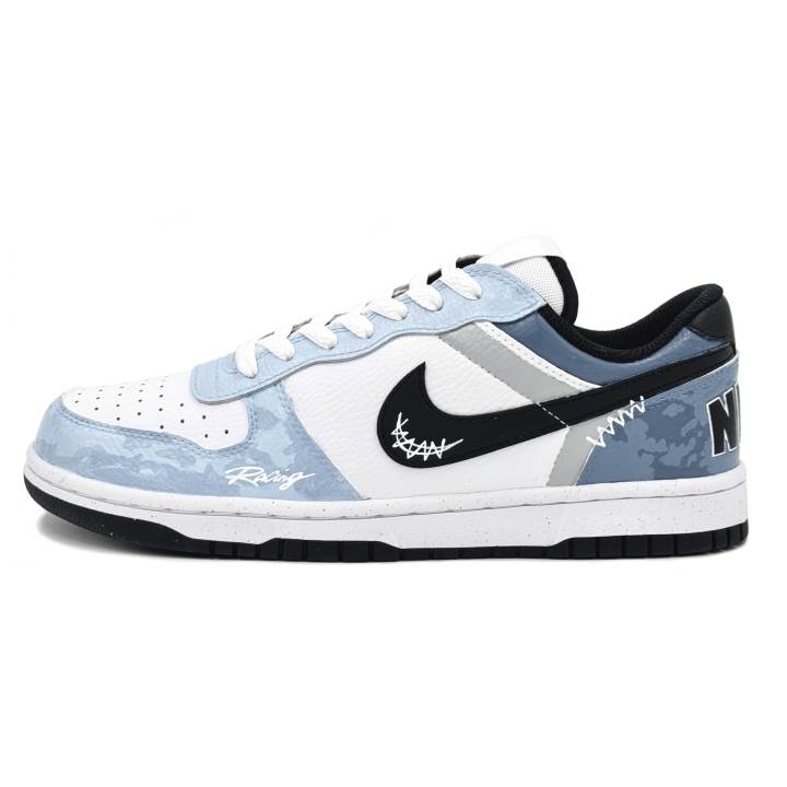 Nike Nike Big Skateboard Shoes Unisex Low Top Blue/White